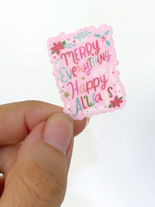 Merry & Happy • 12 toppers