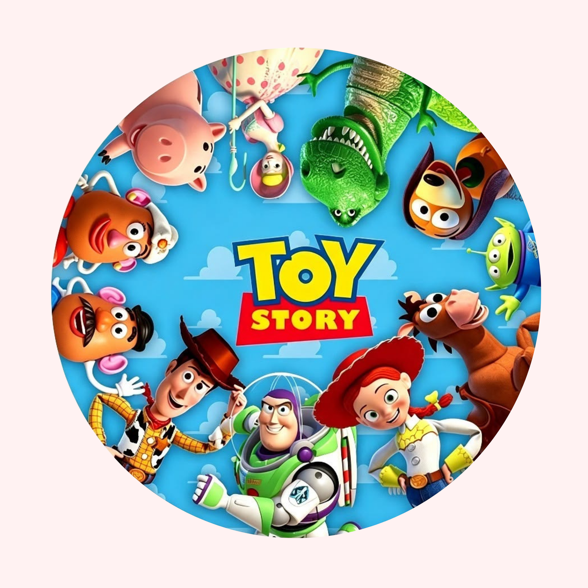 Toy Story con logo • lámina pequeña