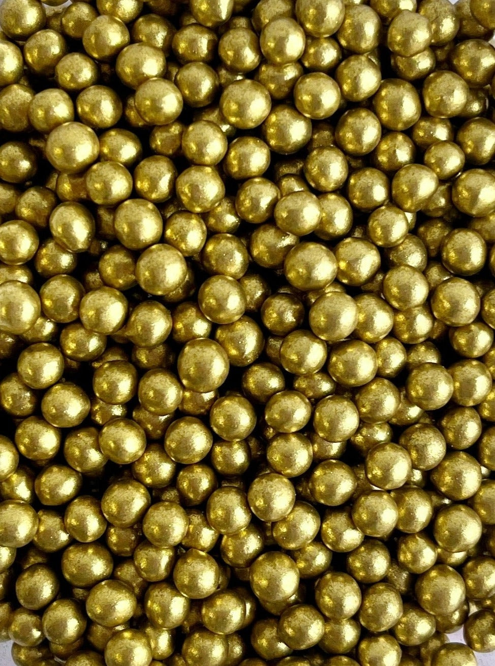 Perlas 4mm dorado