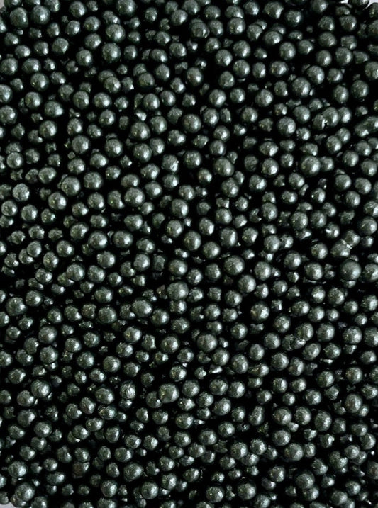 Perlas 2mm negro