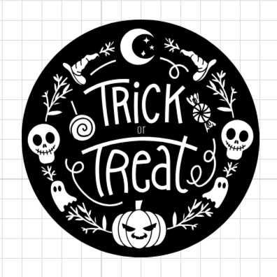 Trick or Treat • lámina mediana
