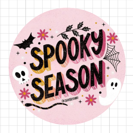 Spooky season • 3 láminas pequeñas