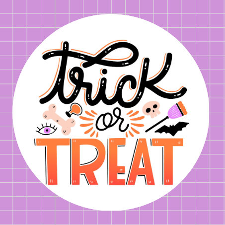 Trick or Treat • lámina pequeña