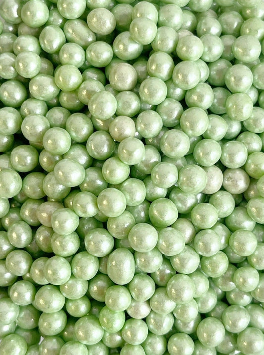 Perlas 4mm verde claro