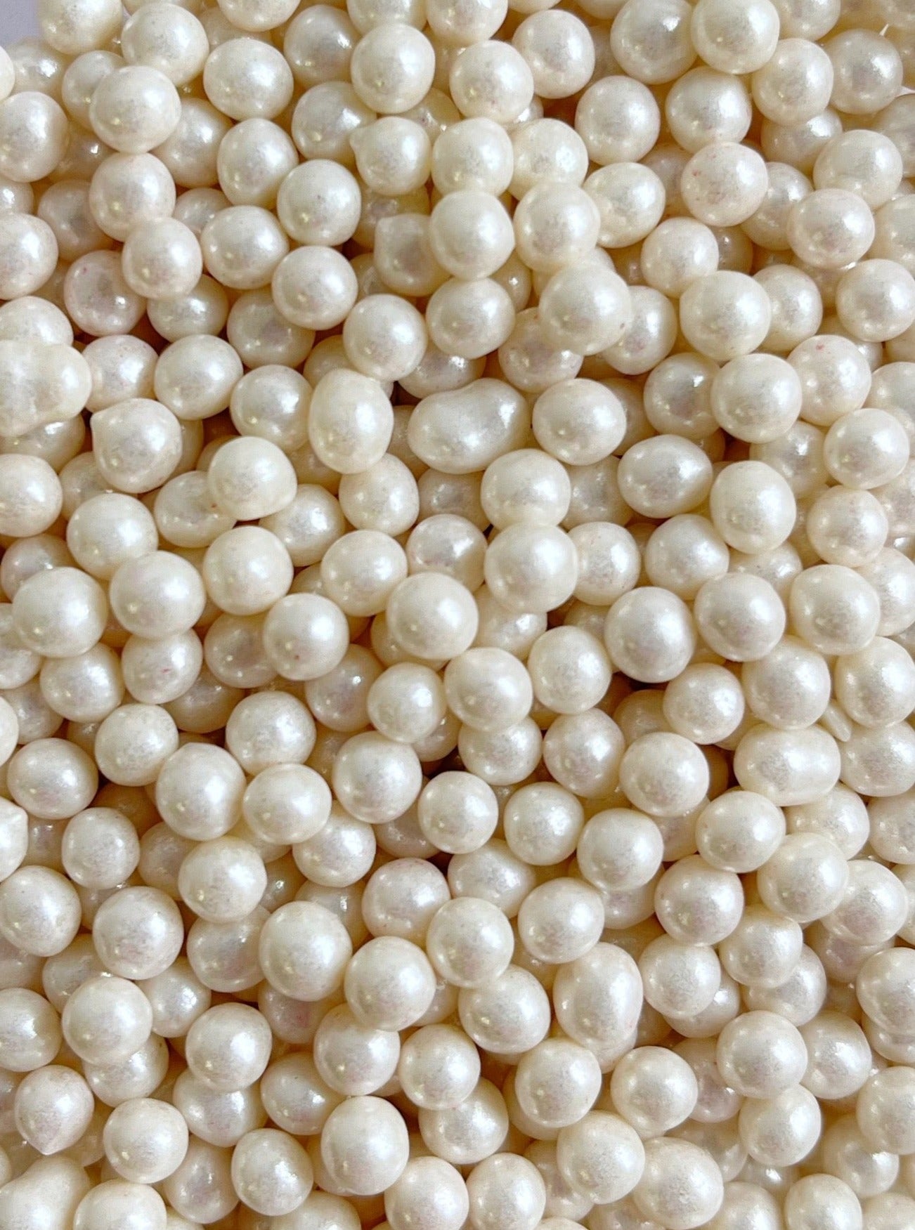 Perlas 4mm blanco